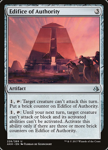 Magic | Edifice of Authority [Amonkhet] | The Nerd Merchant