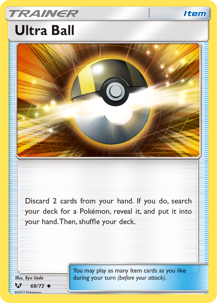 Pokemon | Ultra Ball (68/73) [Sun & Moon: Shining Legends] | The Nerd Merchant