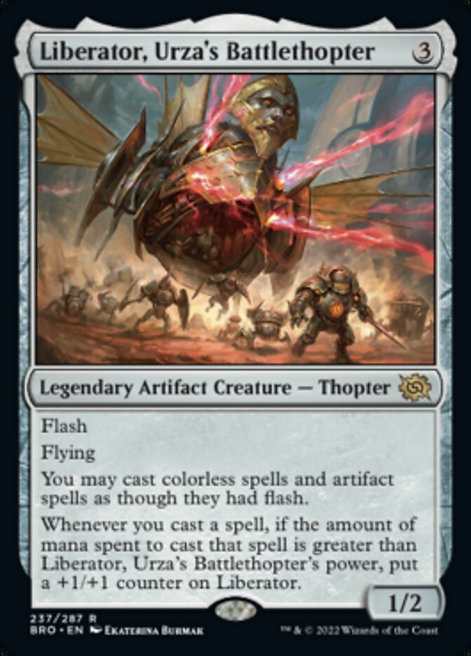 Magic | Liberator, Urza's Battlethopter [The Brothers' War] | The Nerd Merchant