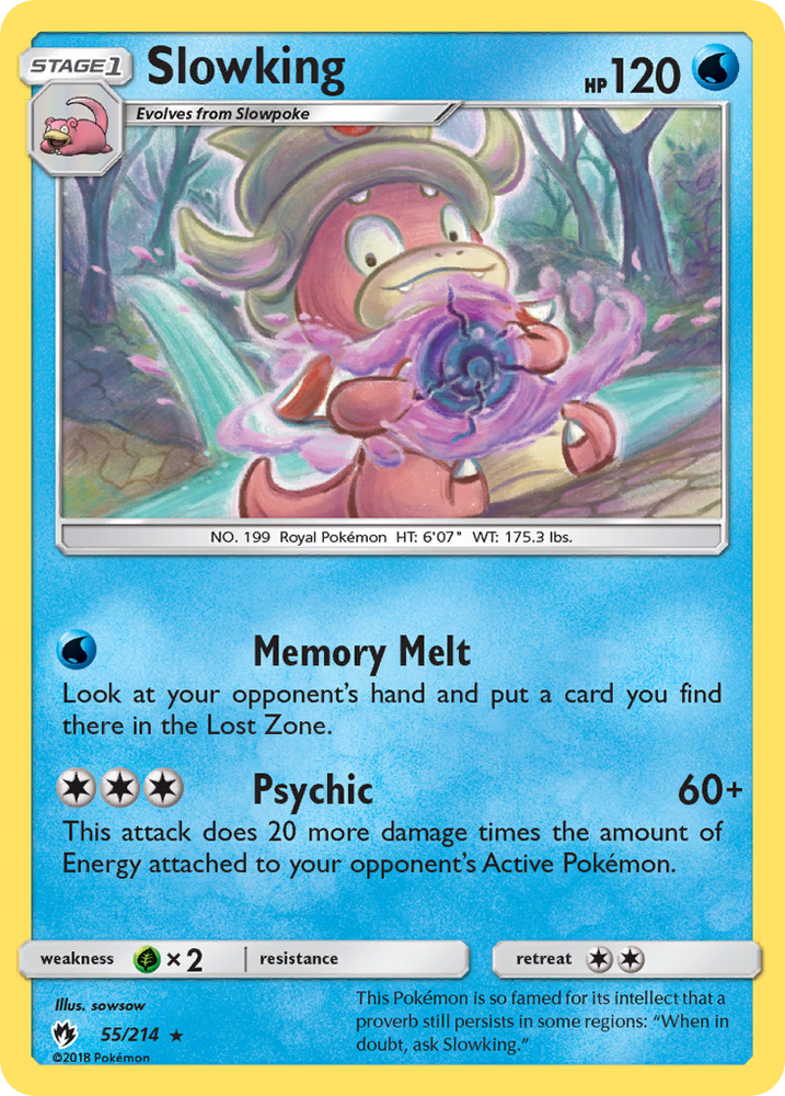 Pokemon | Slowking (55/214) [Sun & Moon: Lost Thunder] | The Nerd Merchant