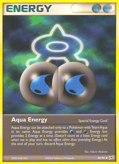 Pokemon | Aqua Energy (86/95) [EX: Team Magma vs Team Aqua] | The Nerd Merchant