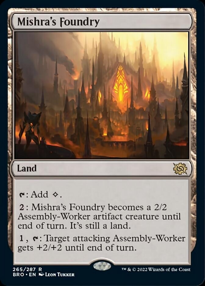 Magic | Mishra's Foundry [The Brothers' War] | The Nerd Merchant