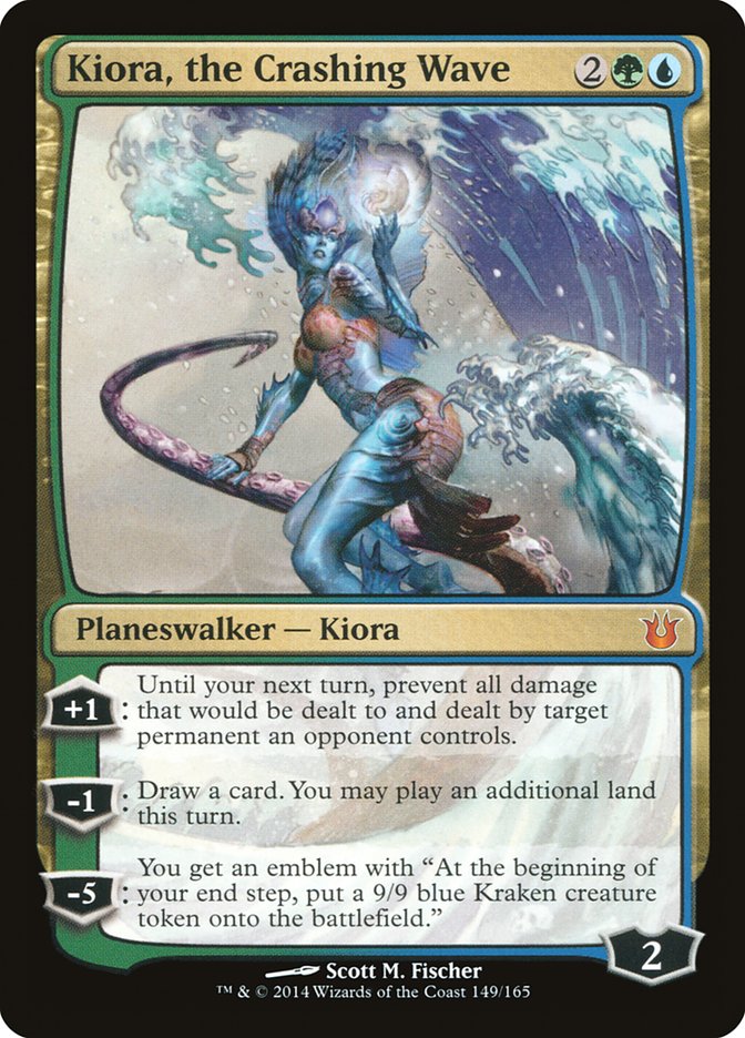 Magic | Kiora, the Crashing Wave [Born of the Gods] | The Nerd Merchant