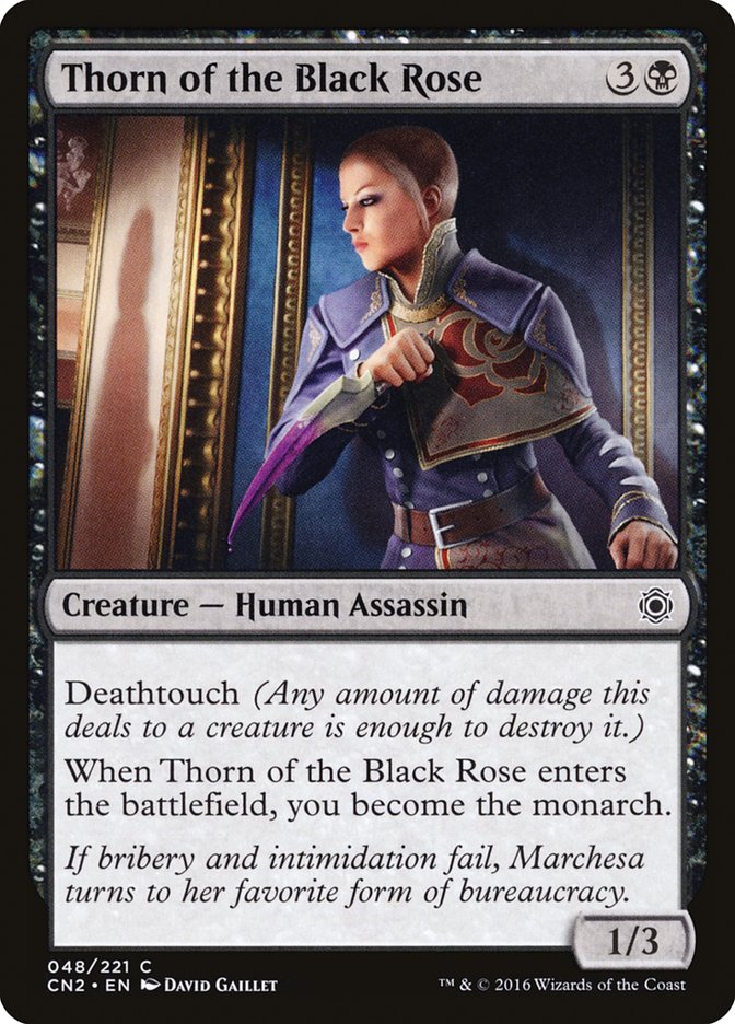 Magic | Thorn of the Black Rose [Conspiracy: Take the Crown] | The Nerd Merchant