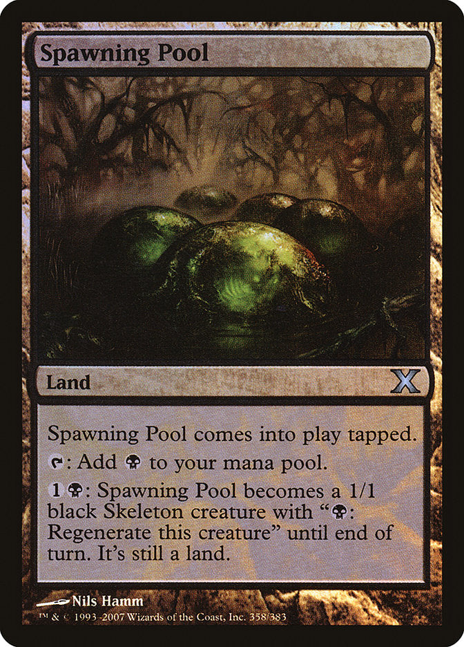 Magic | Spawning Pool (Premium Foil) [Tenth Edition] | The Nerd Merchant