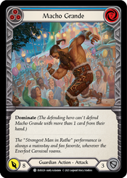 Flesh and Blood TCG | Macho Grande (Blue) [EVR029] (Everfest)  1st Edition Normal | The Nerd Merchant