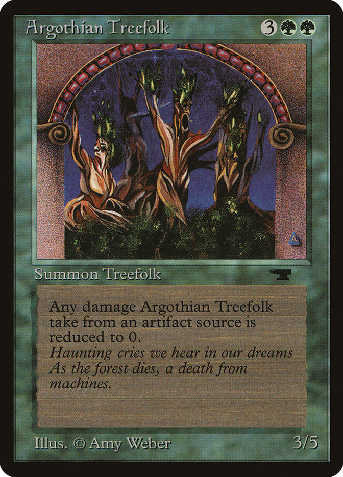 Magic | Argothian Treefolk [Antiquities] | The Nerd Merchant