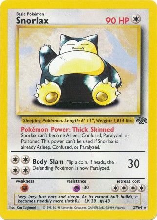 Pokemon | Snorlax (27/64) [Jungle Unlimited] | The Nerd Merchant