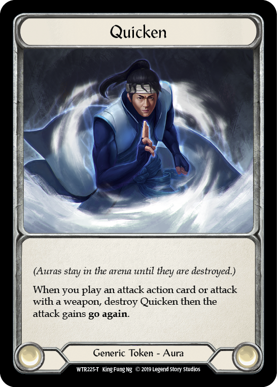 Flesh and Blood TCG | Quicken [WTR225-T] (Welcome to Rathe)  Alpha Print Normal | The Nerd Merchant