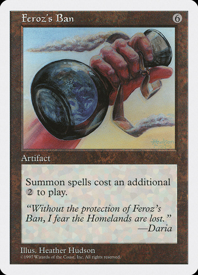 Magic | Feroz's Ban [Fifth Edition] | The Nerd Merchant