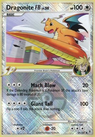 Pokemon | Dragonite FB LV.50 (56/147) (League Promo) [Platinum: Supreme Victors] | The Nerd Merchant