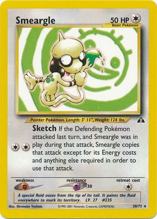 Pokemon | Smeargle (30/75) [Neo Discovery Unlimited] | The Nerd Merchant