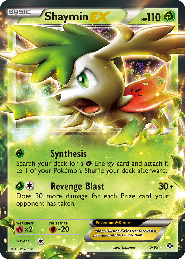 Pokemon | Shaymin EX (5/99) [Black & White: Next Destinies] | The Nerd Merchant