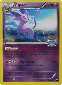 Pokemon | Espeon (48/108) (National Championship Promo Staff) [Black & White: Dark Explorers] | The Nerd Merchant