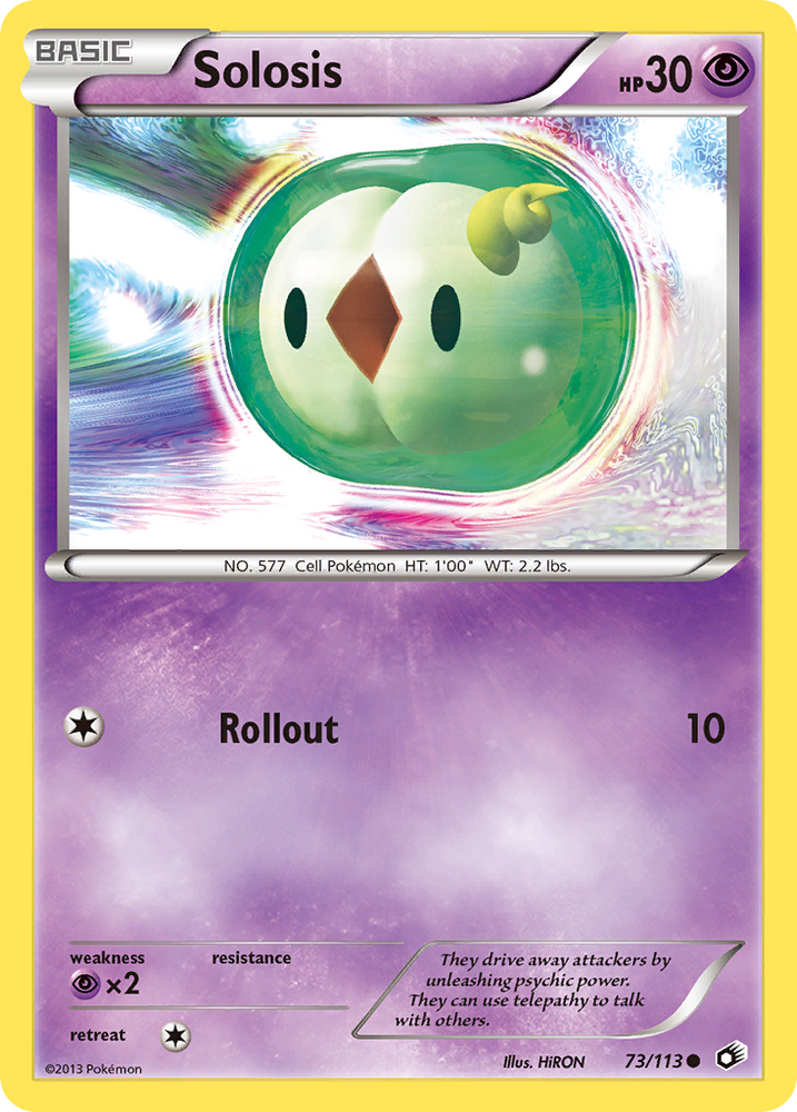 Pokemon | Solosis (73/113) [Black & White: Legendary Treasures] | The Nerd Merchant