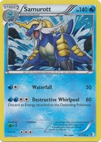 Pokemon | Samurott (41/149) (Cosmos Holo) (Blister Exclusive) [Black & White: Boundaries Crossed] | The Nerd Merchant