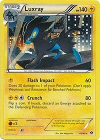 Pokemon | Luxray (46/99) (Theme Deck Exclusive) [Black & White: Next Destinies] | The Nerd Merchant