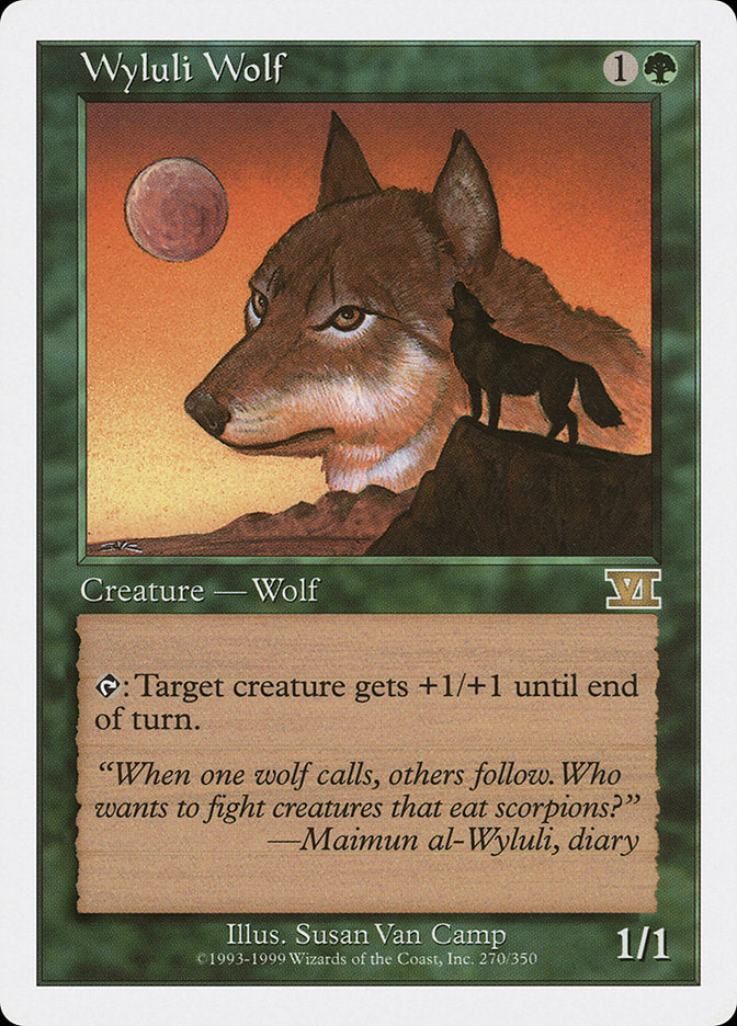 Magic | Wyluli Wolf [Classic Sixth Edition] | The Nerd Merchant