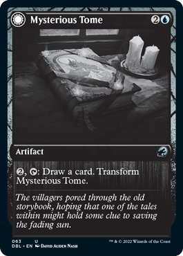Magic | Mysterious Tome // Chilling Chronicle [Innistrad: Double Feature] | The Nerd Merchant