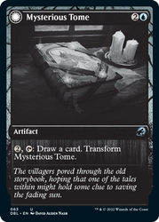 Magic | Mysterious Tome // Chilling Chronicle [Innistrad: Double Feature] | The Nerd Merchant