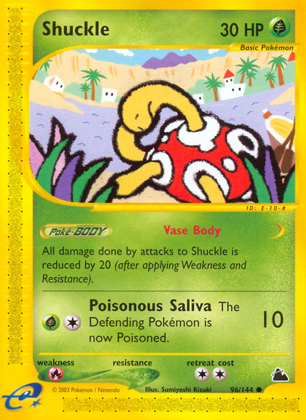 Pokemon | Shuckle (96/144) [Skyridge] | The Nerd Merchant