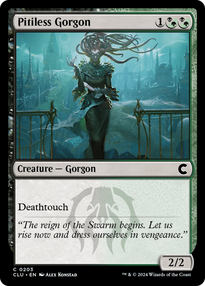 Magic | Pitiless Gorgon [Ravnica: Clue Edition] | The Nerd Merchant