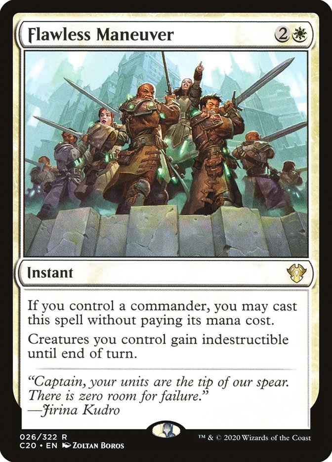 Magic | Flawless Maneuver [Commander 2020] | The Nerd Merchant