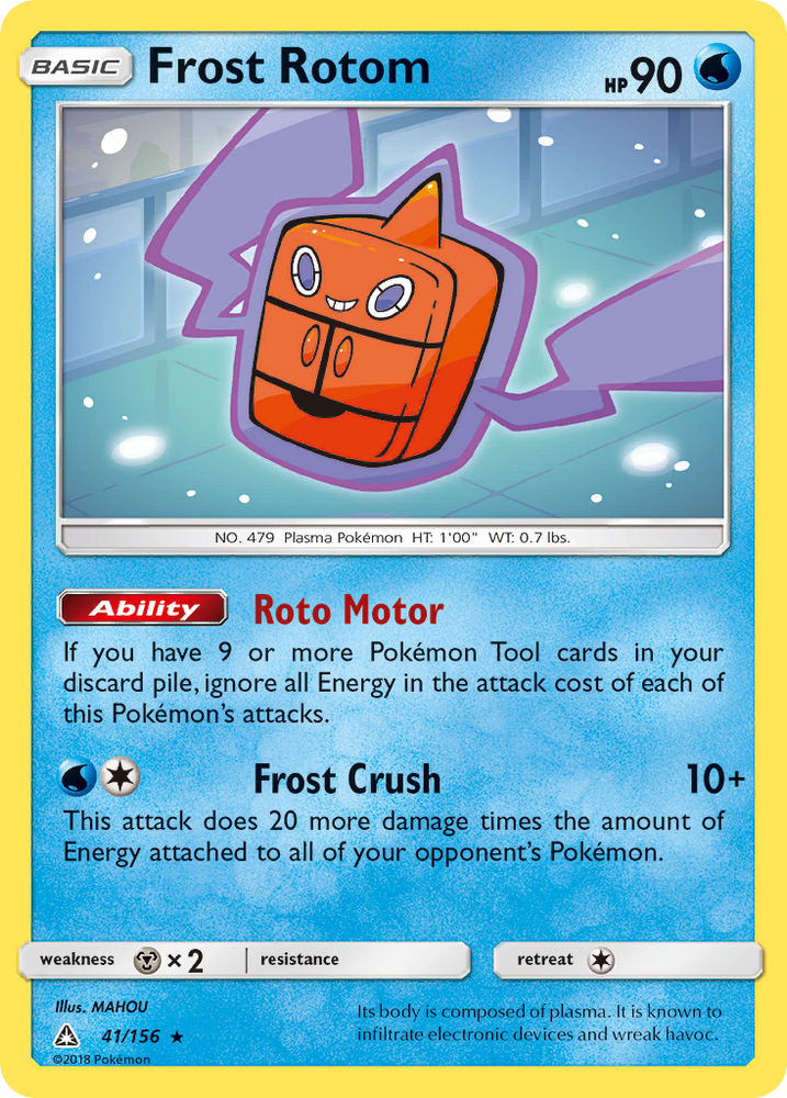 Pokemon | Frost Rotom (41/156) [Sun & Moon: Ultra Prism] | The Nerd Merchant