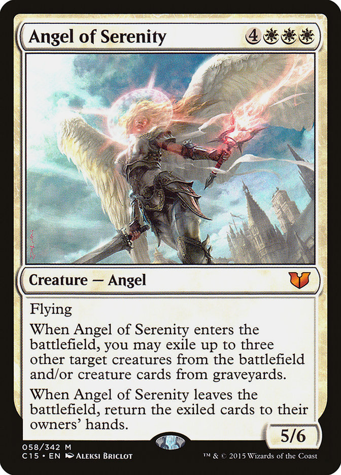 Magic | Angel of Serenity [Commander 2015] | The Nerd Merchant