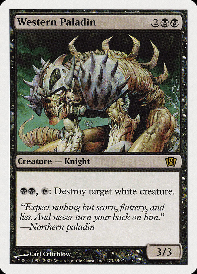 Magic | Western Paladin [Eighth Edition] | The Nerd Merchant