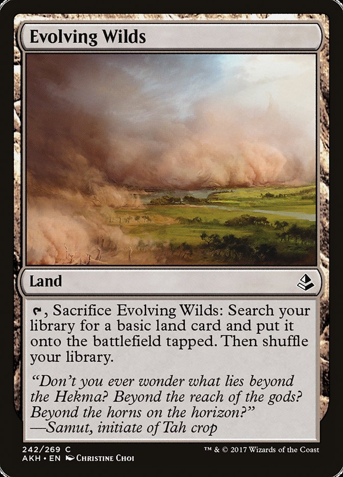 Magic | Evolving Wilds [Amonkhet] | The Nerd Merchant