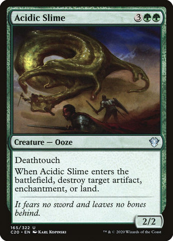 Magic | Acidic Slime [Commander 2020] | The Nerd Merchant