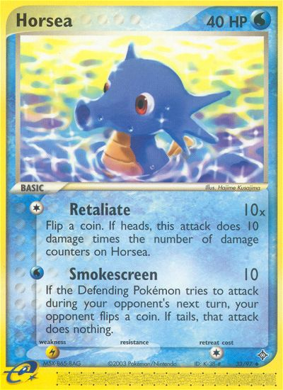 Pokemon | Horsea (33/97) [EX: Dragon] | The Nerd Merchant