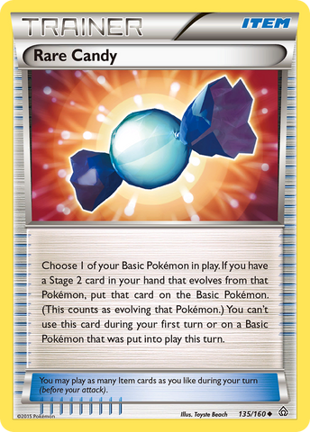 Pokemon | Rare Candy (135/160) [XY: Primal Clash] | The Nerd Merchant