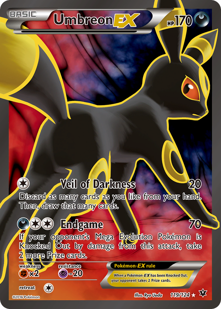 Pokemon | Umbreon EX (119/124) [XY: Fates Collide] | The Nerd Merchant