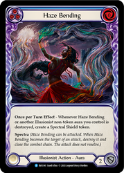 Flesh and Blood TCG | Haze Bending (Blue) [EVR141] (Everfest)  1st Edition Normal | The Nerd Merchant