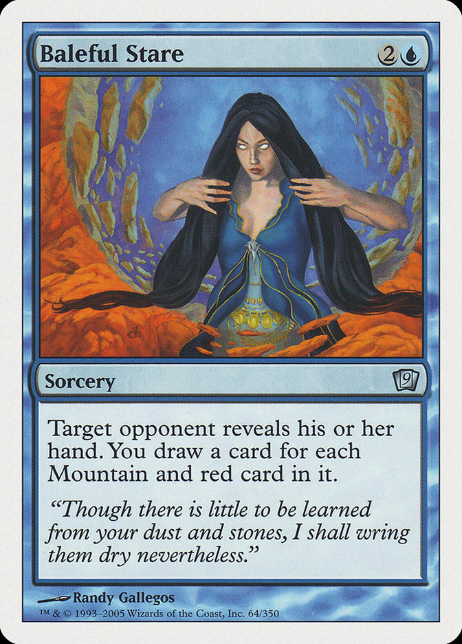 Magic | Baleful Stare [Ninth Edition] | The Nerd Merchant