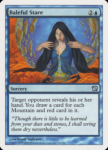 Magic | Baleful Stare [Ninth Edition] | The Nerd Merchant