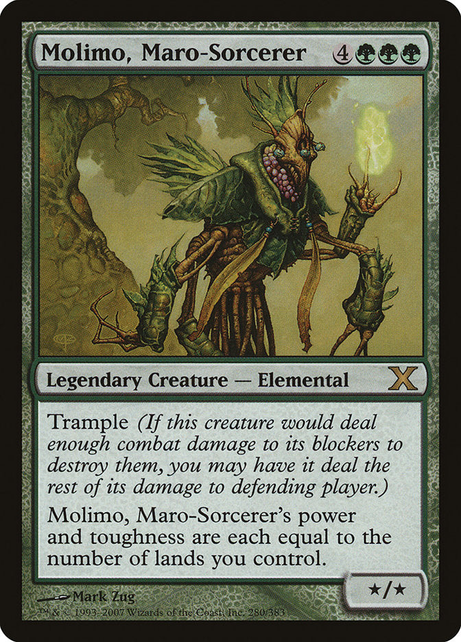 Magic | Molimo, Maro-Sorcerer [Tenth Edition] | The Nerd Merchant