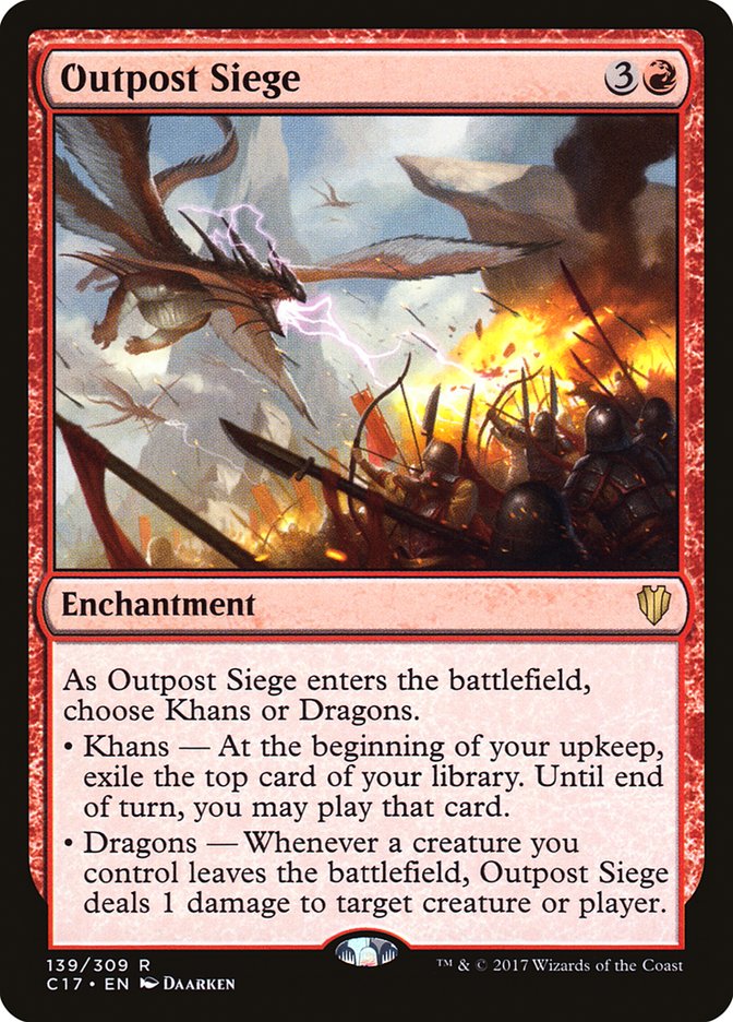 Magic | Outpost Siege [Commander 2017] | The Nerd Merchant