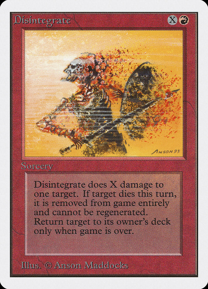 Magic | Disintegrate [Unlimited Edition] | The Nerd Merchant