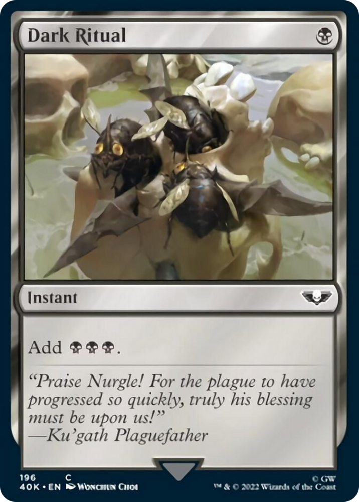 Magic | Dark Ritual (Surge Foil) [Warhammer 40,000] | The Nerd Merchant
