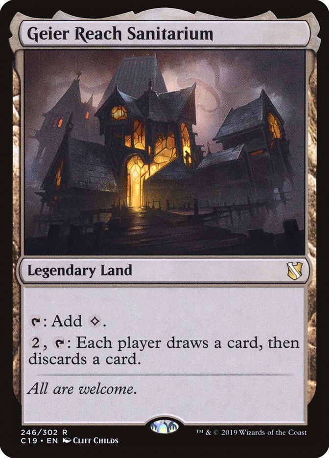 Magic | Geier Reach Sanitarium [Commander 2019] | The Nerd Merchant