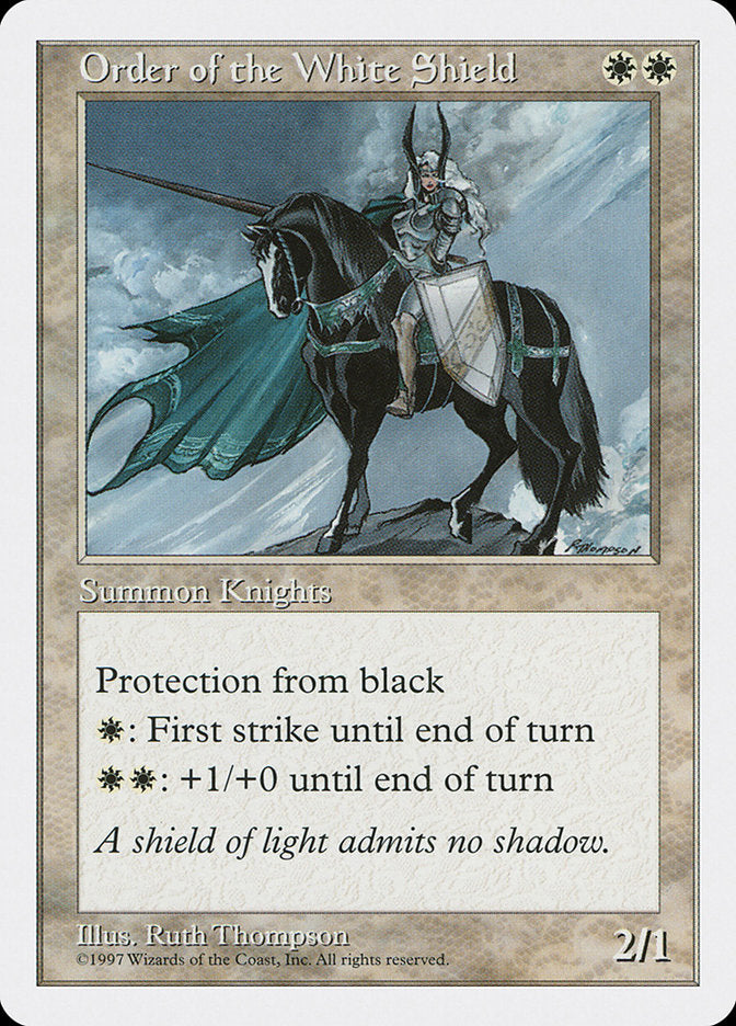 Magic | Order of the White Shield [Fifth Edition] | The Nerd Merchant