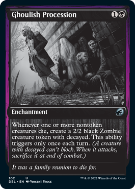 Magic | Ghoulish Procession [Innistrad: Double Feature] | The Nerd Merchant