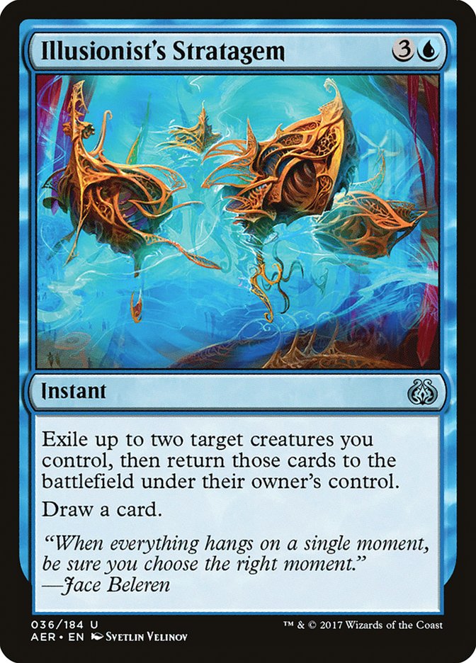 Magic | Illusionist's Stratagem [Aether Revolt] | The Nerd Merchant