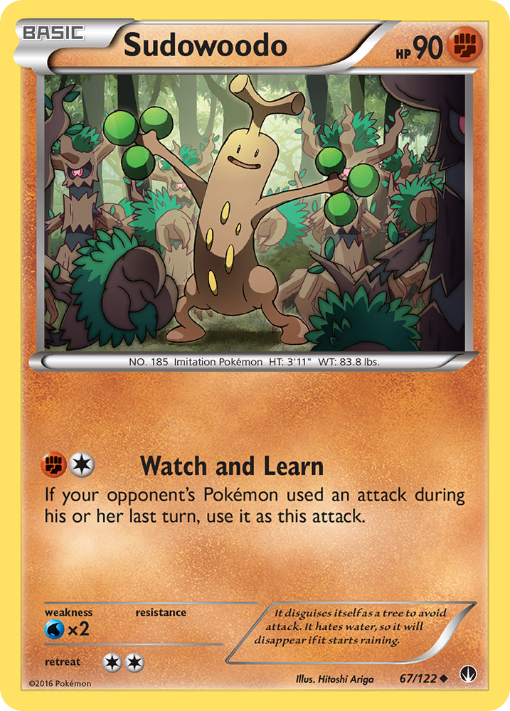Pokemon | Sudowoodo (67/122) [XY: BREAKpoint] | The Nerd Merchant