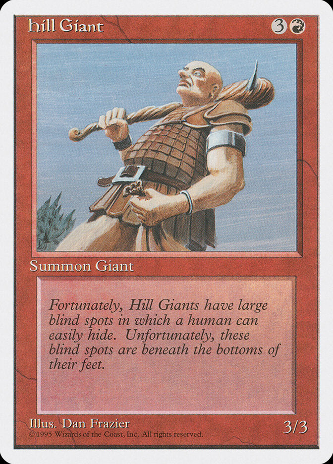Magic | Hill Giant [Fourth Edition] | The Nerd Merchant