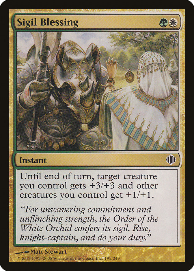 Magic | Sigil Blessing [Shards of Alara] | The Nerd Merchant