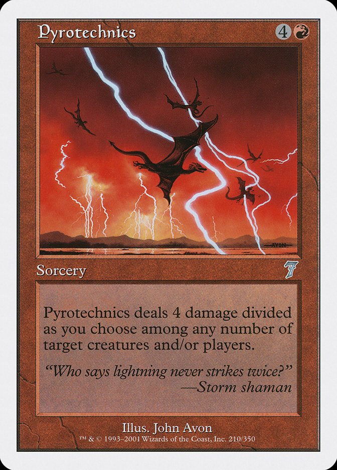 Magic | Pyrotechnics [Seventh Edition] | The Nerd Merchant